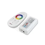 Népszerű RGBW RF LED vezérlő 12/24V + FUT027 távirányító