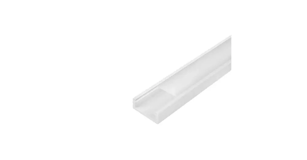 Kedvezményes ár LED PVC profil 16x7 Slim fehér 2m Tejes 2