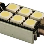 Autós led Sofita rendszám világítás, 6 led, 42 mm, 100 Lumen, Samsung chip, 1,5W, hideg fehér. Legnépszerűbb
