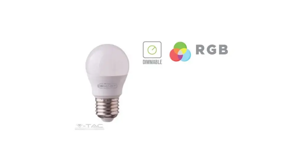 Olcsóbb 3,5W LED IZZÓ E27 G45 RGB+DW 4000K