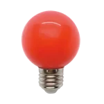 LED IZZÓ GLOBE G60 3W E27 PIROS Legnépszerűbb