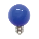 LED IZZÓ GLOBE G60 3W E27 KÉK Legkelendőbb