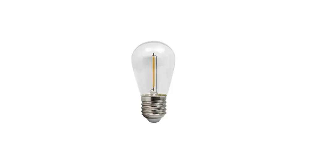 Expressz szállítás LED izzó E27 Filament Vita ST14 2700K 1W 5db/csomag