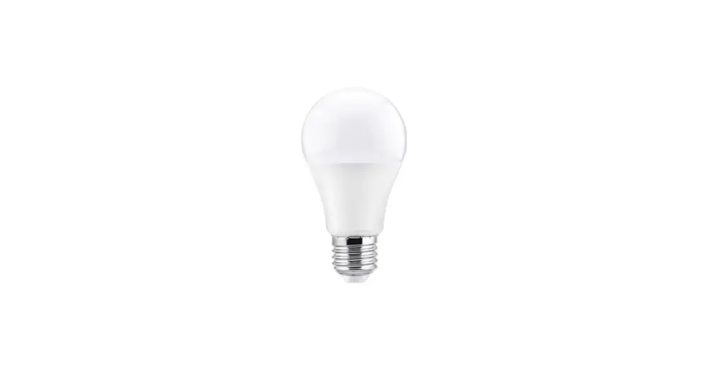 LED E27 LED izzó, mikrohullámú érzékelő A60 4000K 9W Expressz szállítás