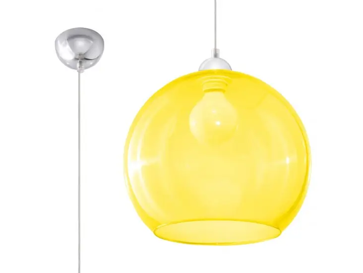 Akciós ár Ball sárga függőlámpa
