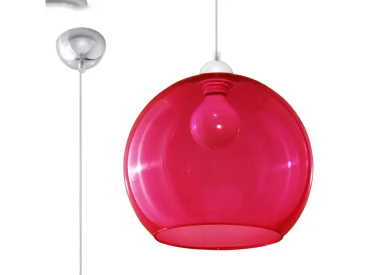 Ajánlat Ball piros függőlámpa