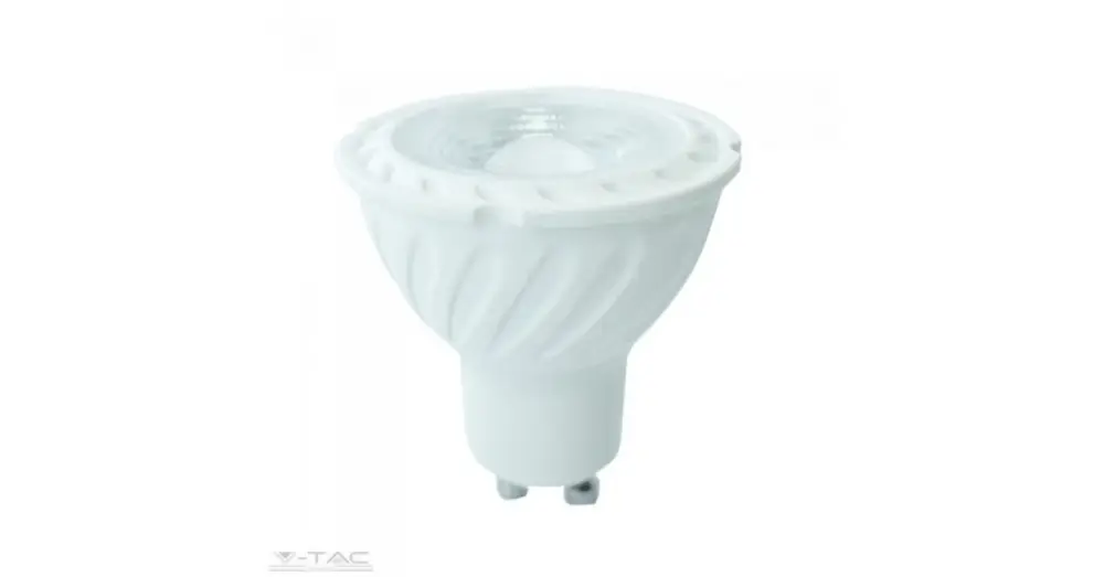 Kedvezményes ár 6,5W LED SPOTLÁMPA SAMSUNG CHIP GU10 LENCSÉS 110° 4000K