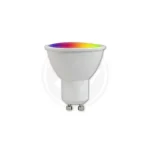 GU10 WIFI RGB + WW / CW 5W LED izzó Kiárusítás