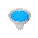 LED LÁMPA MR16 SMD2835 3W G5,3 12V 3000K KÉK Kedvezményes ár