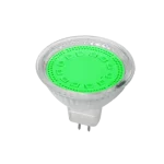 LED LÁMPA MR16 SMD2835 3W G5,3 12V 3000K ZÖLD Vásárlói kedvenc