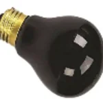 Kedvezmény Fekete terrárium izzó A60 40W E27 Helios
