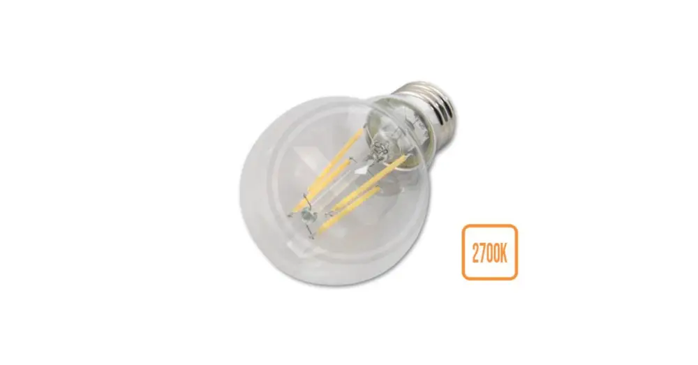 Kedvezményes ár LED izzó E27 Filament Vita A60 2700K 8W 4xCOB