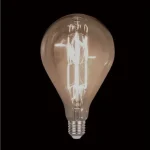 Gyors szállítás LED VINTAGE IZZÓ SZABÁLYOZHATÓ 8W E27 D160 2800-3200K FÜSTÖS