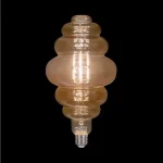 Outlet LED VINTAGE IZZÓ SZABÁLYOZHATÓ 8W E27 2800-3200K ARANY D200