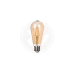 Ajánlat LED izzó E27 Filament Vita ST64 2200K 6W borostyán