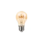 Újdonság LED izzó E27 Filament Dimm A60 2200K 4W borostyán