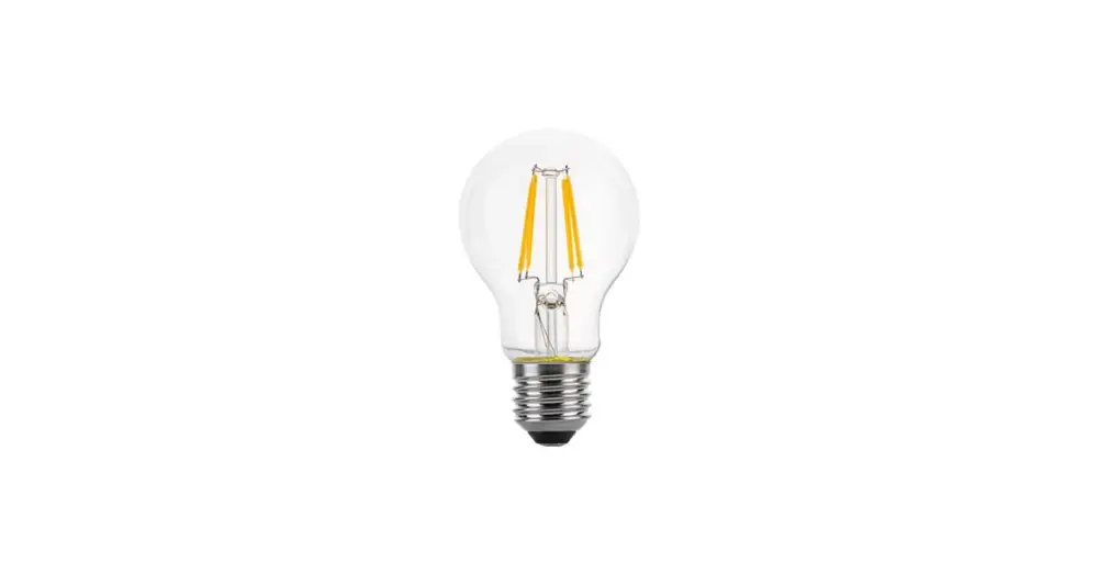 E27 Filament A60 4000K 6W LED izzó Expressz szállítás