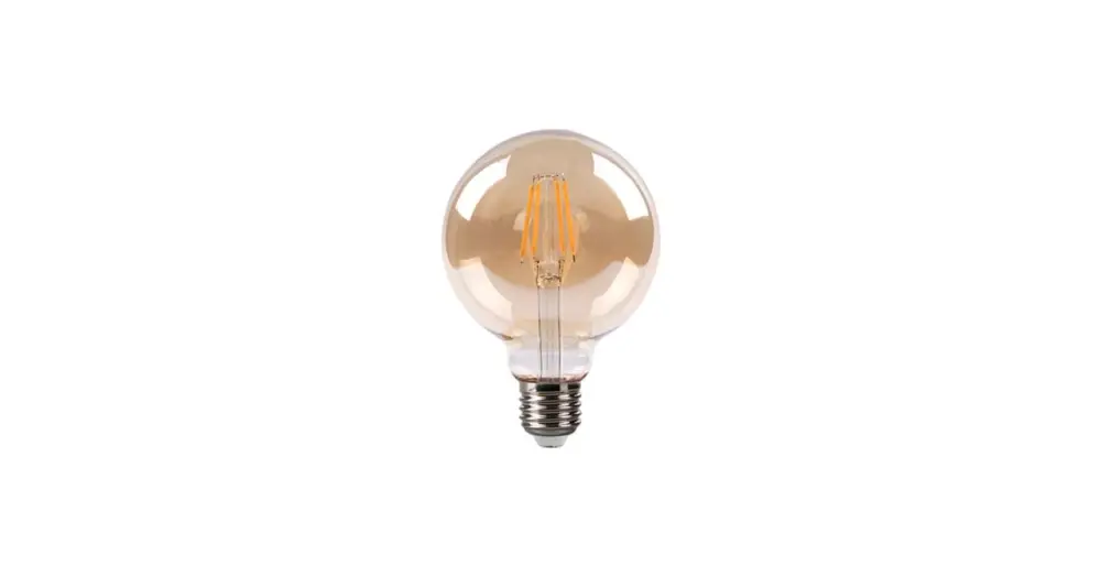 Expressz kézbesítés LED izzó E27 Izzószál 3 szabályozható G125 2700K 6W