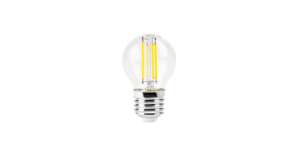 Azonnal elérhető E27 izzószálas G45 LED izzó 2700K 6W
