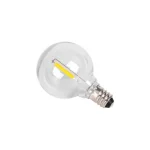 Kedvezmény LED izzó E12 izzószálas G40 230V 1W db 5 db