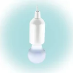 LED-es zsinórlámpa, 1 LED, hidegfehér, 100 cm zsinór PLZ 1/WH Biztonságos fizetés