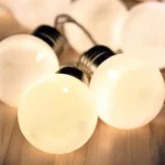LED-es villanykörte fényfüzér, 20 LED, melegfehér LP 20/WW Outlet