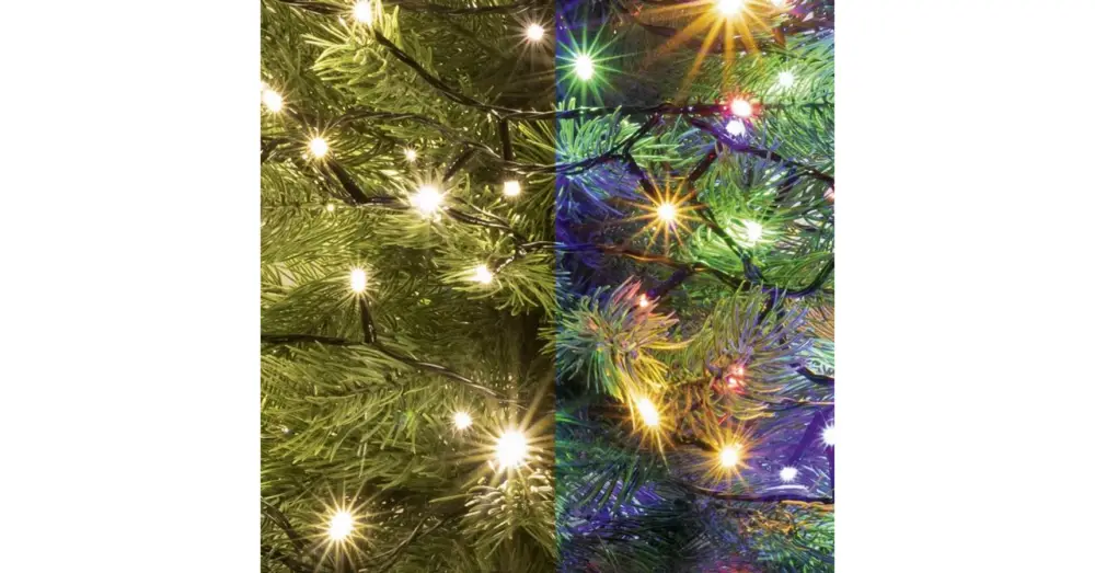 LED-es DUAL COLOR fényfüzér LED 102R/WW/M Különleges ajánlat