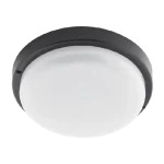 LED MENNYEZETI LÁMPA 20W 4000K IP54 FEKETE Biztonságos fizetés