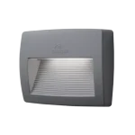 Vásárlói kedvenc LORENZA 190 LED FALI LÁMPA 7.5W CCT 4000K IP55 SZÜRKE
