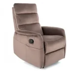 Solon M Velvet dönthető masszázsfotel cappuccino (Bluvel 38) Biztonságos fizetés
