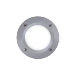Alacsony ár LETI 100 LED FALI LÁMPA BEÉPÍTETT 3W CCT 4000K IP55 SZÜRKE