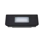 Kiárusítás NINA LED FALI LÁMPA 3.2W CCT 4000K IP55 FEKETE