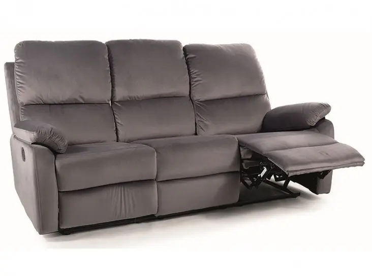 Vedd meg most Spencer 3 Velvet kanapé szürke (Bluvel 14)