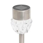 Ne maradj le Home MX 809 napelemes kerti lámpa, 1 db LED, fém, időjárásálló, automatikus, hidegfehér MX 809