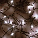 Bestseller LED-es elemes fényfüzér, 50 LED, hidegfehér, időzítős MLC 58/WH
