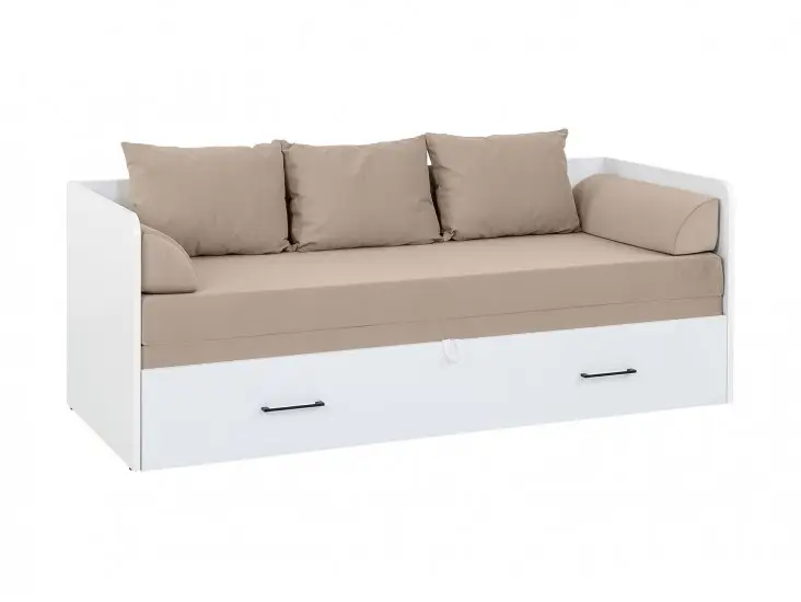 Tetrix LOZ/80/160_KPL ágy Modone 9702/ fényes fehér Gyors kiszállítás