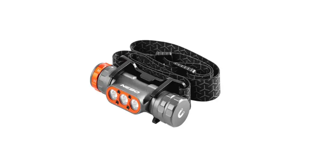 Akció NEBO NEB-HLP-1001-G Transcend 1500, Fejlámpa, 1500 lm - 30 lm, 5 üzemmód, Smart Powr Control, IPX7, 3200 mAh NEB-HLP-1001-G