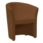 Korlátozott ajánlat TM-1 fotel vil.barna textilbőr (EK-4)