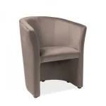 TM-1 Velvet fotel bézs bluvel 28/ wenge Olcsó