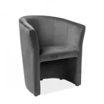 TM-1 Velvet fotel szürke bársony (Bluvel 14) Ajánlat