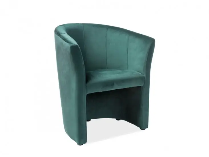 Exkluzív ajánlat TM-1 Velvet fotel zöld bársony (Bluvel 78)