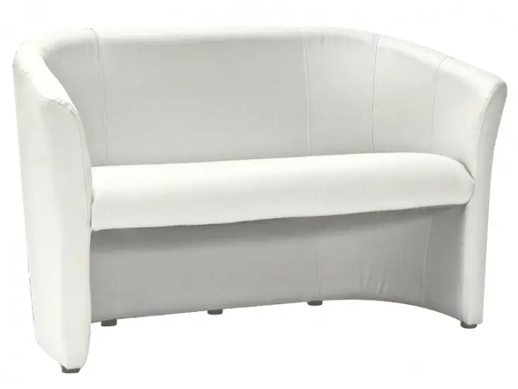 TM-2 kanapé fehér textilbőr (EK-26) Árcsökkenés