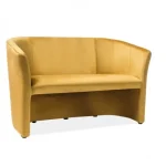 Újdonság TM-2 Velvet kanapé wenge/ curry (Bluvel 68)