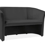 Expressz szállítás TM-2 Velvet kanapé wenge/ fekete (Bluvel 19)