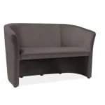 TM-2 Velvet kanapé wenge/ szürke (Bluvel 14) Olcsó