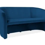 TM-3 Velvet kanapé wenge/ sötétkék (Bluvel 86) Kiárusítás