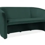 Azonnali szállítás TM-3 Velvet kanapé wenge/ zöld (Bluvel 78)