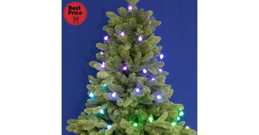iSparkle LED-es fényfüzér, gömb dekor, SMART, RGB, 120 LED, IP44 LEDS120DV Korlátozott ajánlat