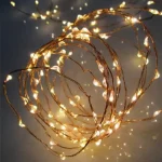 Prémium Home ML 160/WW micro LED-es fényfüzér, 15,9 m / 160 db melegfehér micro LED, állófényű, vékony vezeték, hálózati adapter, kül- és beltéri kivitel