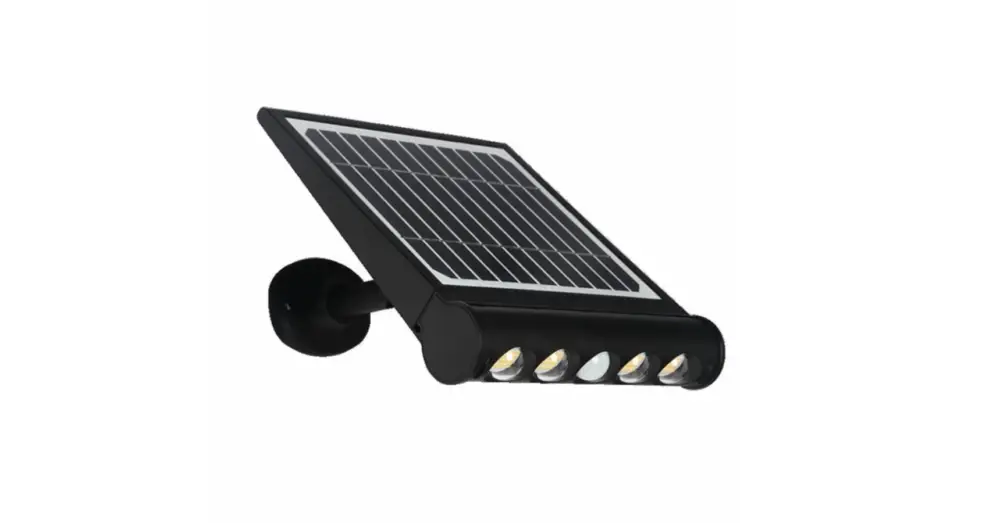 SOLAR LED WALL FIXTURES 8W IP54 Outlet
